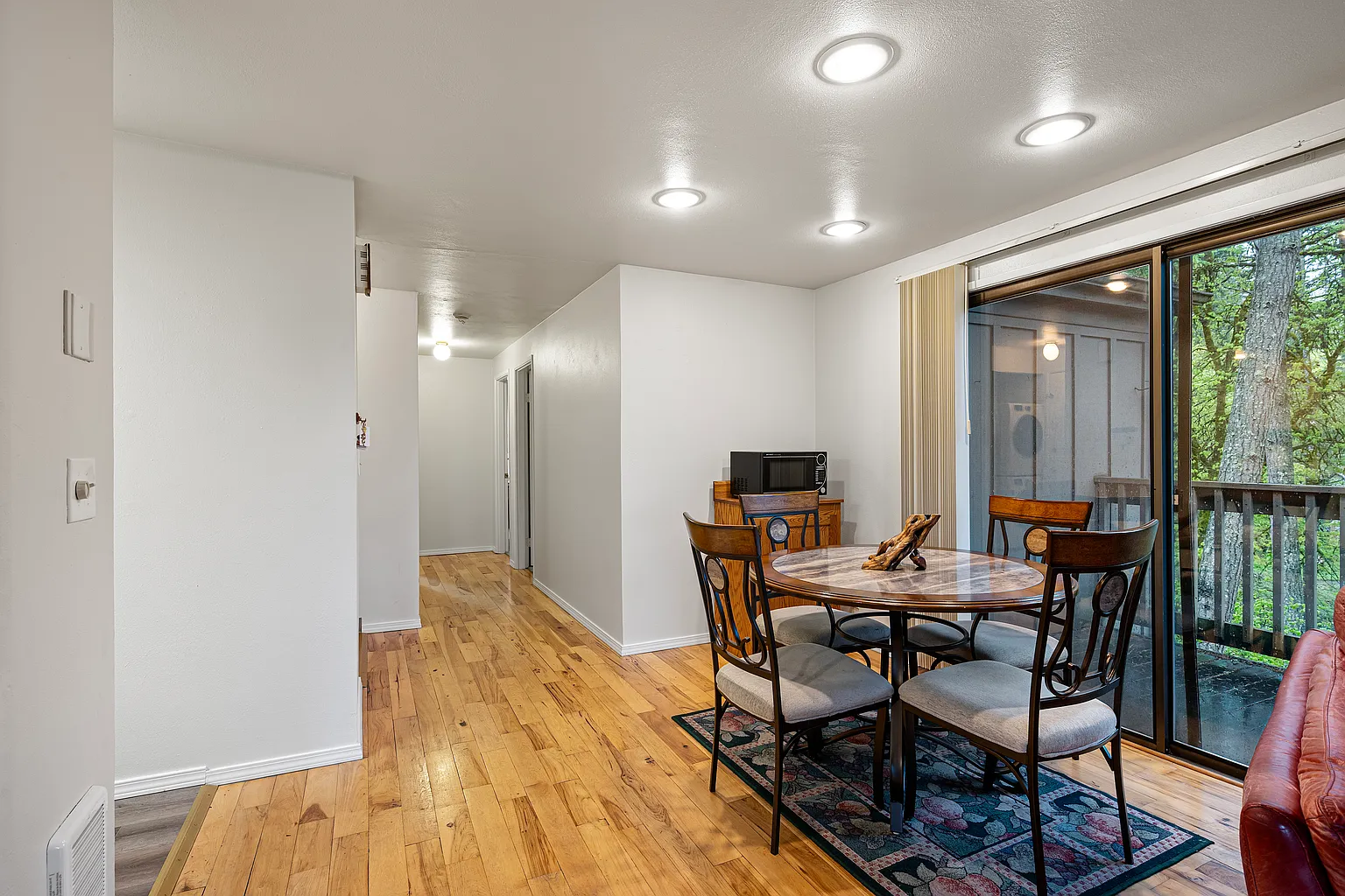 Rare corner condo offering privacy, natural light, and peaceful territorial views
